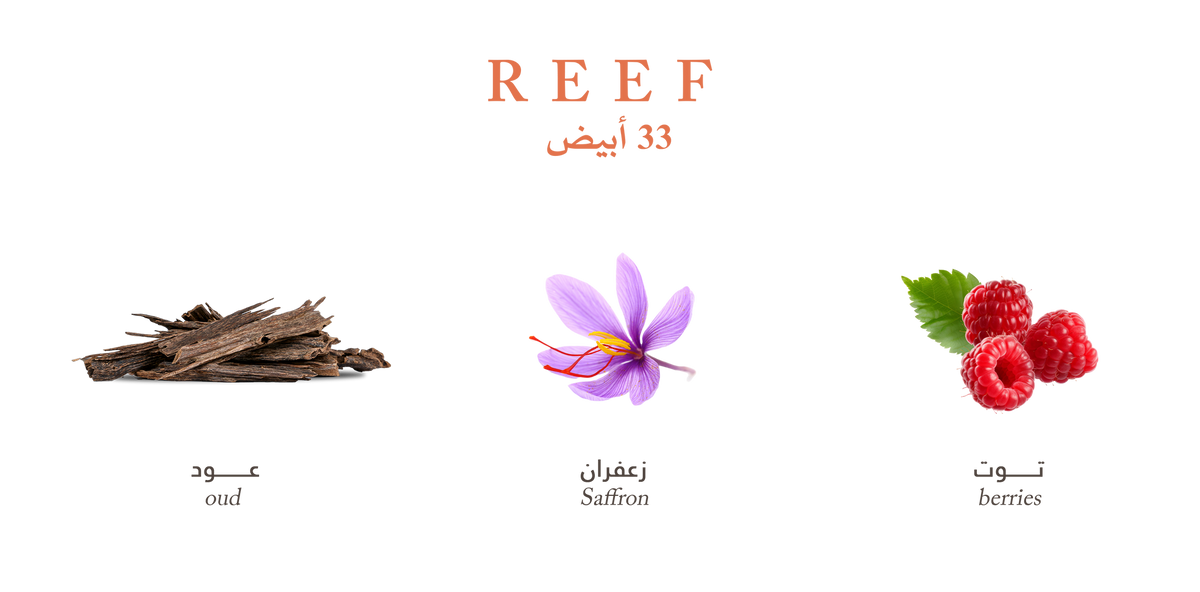 Reef 33 White - Mystic Oud Trail - 100ml