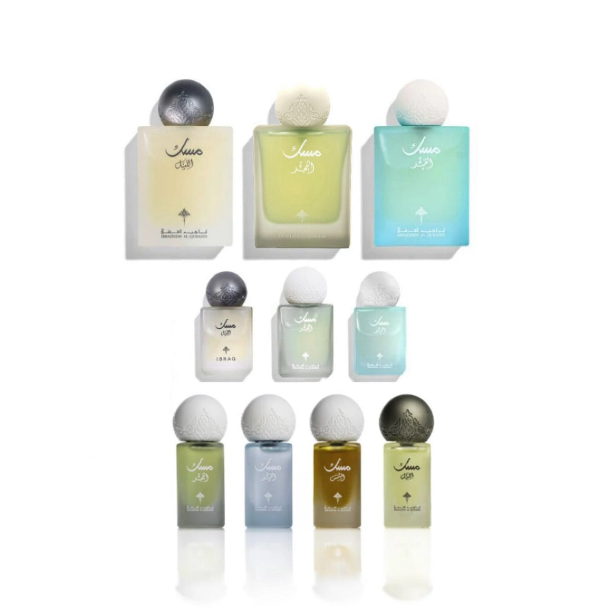 Musk and oil set  - 3X75ml + 3X10ml + 4X6ml