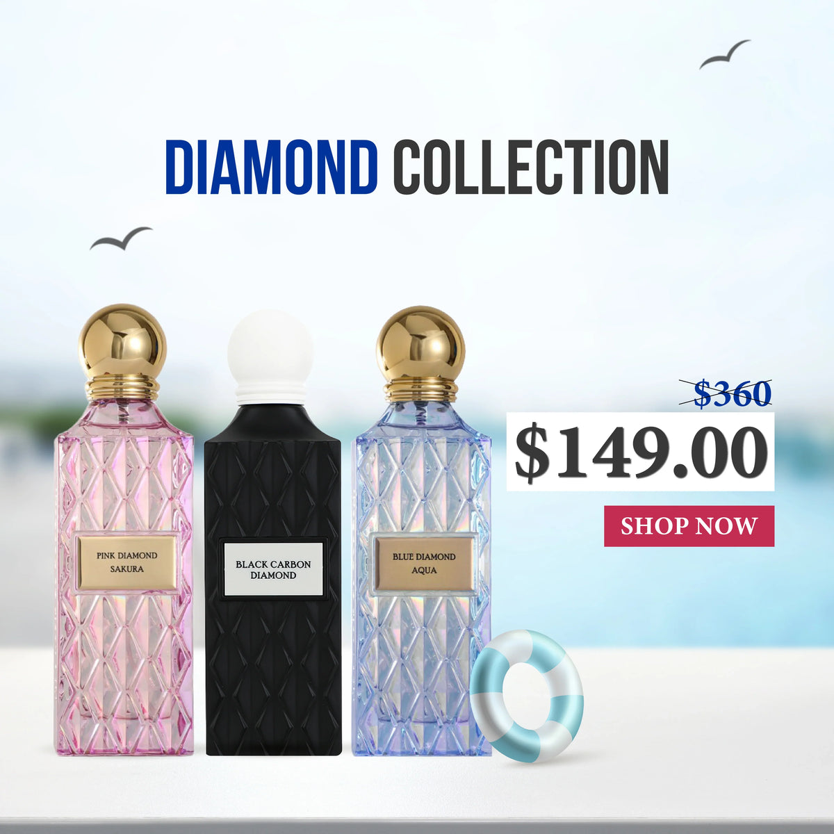 Diamond Collection - 3X150ml